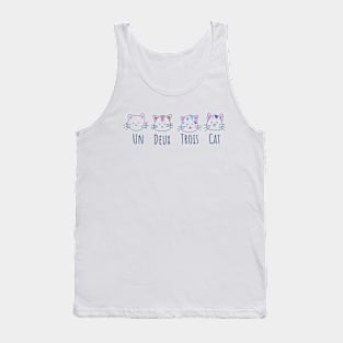 Un Deux Trois Cat Tank Top